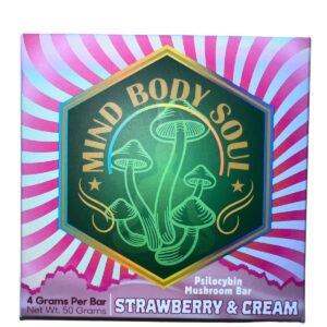 mind body soul mushroom strawberry & cream