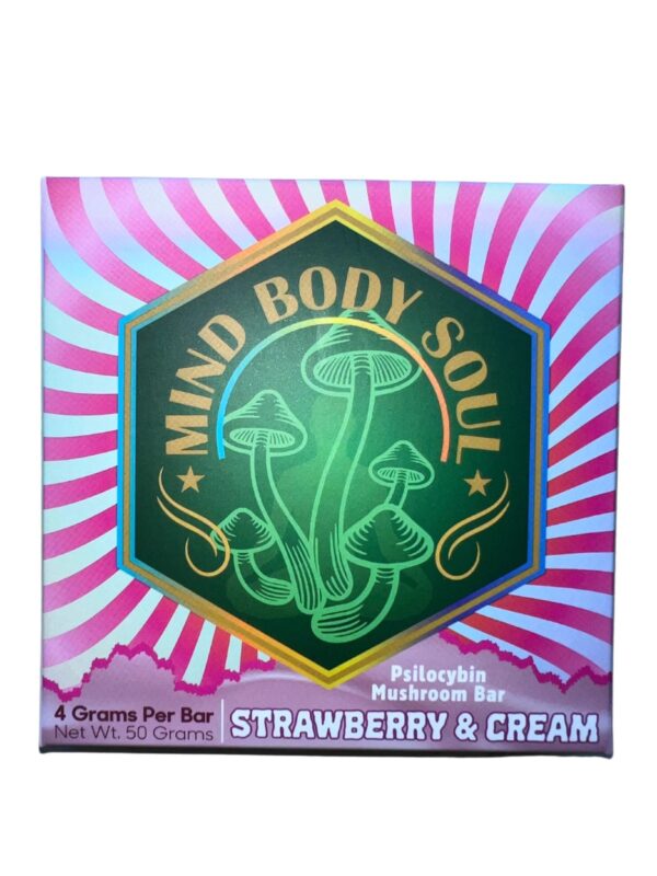 mind body soul mushroom strawberry & cream
